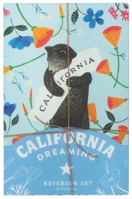 California Dreaming Notebook Set (California Gifts, Notebook Collection, Journal Set)