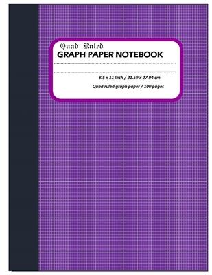Quad Rule Graper Paper Notebook