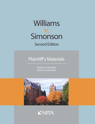 Williams V. Simonson: Plaintiffs Materials