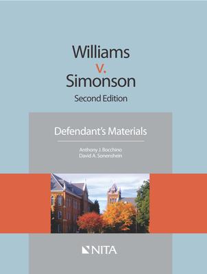 Williams V. Simonson: Defendants Materials