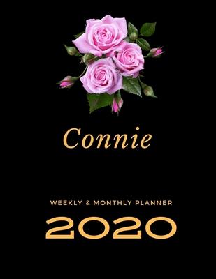 2020 Weekly & Monthly Planner: Connie...This Beautiful Planner is for You-Reach Your Goals / Journal for Women & Teen Girls / Dreams Tracker & Goals