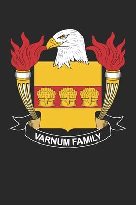 Varnum: Varnum Coat of Arms and Family Crest Notebook Journal (6 x 9 - 100 pages)