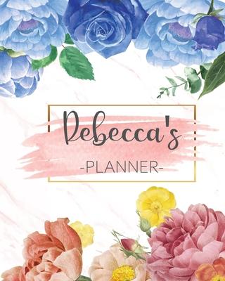 Rebecca’’s Planner: Monthly Planner 3 Years January - December 2020-2022 - Monthly View - Calendar Views Floral Cover - Sunday start