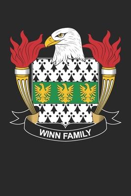 Winn: Winn Coat of Arms and Family Crest Notebook Journal (6 x 9 - 100 pages)