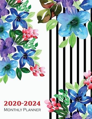 2020-2024 Monthly Planner: 60 Months Organize Calendar Logbook - 2020-2024 Calendar Planner - Yearly Planner Appointment - Monthly Checklist - No