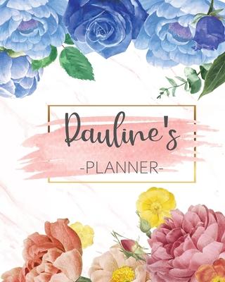 Pauline’’s Planner: Monthly Planner 3 Years January - December 2020-2022 - Monthly View - Calendar Views Floral Cover - Sunday start