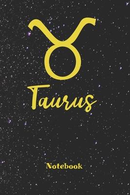 Taurus Zodiac Sign Notebook: Astrology Journal, Horoscope Notepad, Notes, 120 Pages, blanc lined, 6 x 9 diary
