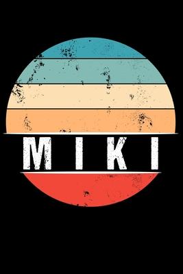 Miki: 100 Pages 6 ’’x 9’’ -Dot Graph Paper Journal Manuscript - Planner - Scratchbook - Diary