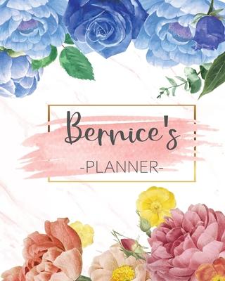 Bernice’’s Planner: Monthly Planner 3 Years January - December 2020-2022 - Monthly View - Calendar Views Floral Cover - Sunday start