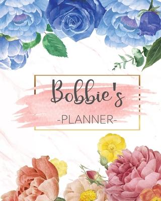 Bobbie’’s Planner: Monthly Planner 3 Years January - December 2020-2022 - Monthly View - Calendar Views Floral Cover - Sunday start