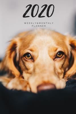 2020 Weekly & Monthly Planner: Dog - 6X9 Size - Glossy Soft Cover - Multi-Purpose: Organizer/Calendar/Notebook/Agenda/Diary/Journal.
