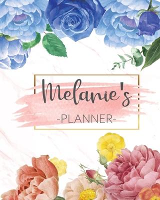 Melanie’’s Planner: Monthly Planner 3 Years January - December 2020-2022 - Monthly View - Calendar Views Floral Cover - Sunday start