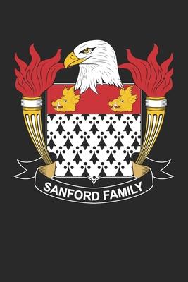 Sanford: Sanford Coat of Arms and Family Crest Notebook Journal (6 x 9 - 100 pages)