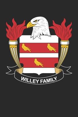 Willey: Willey Coat of Arms and Family Crest Notebook Journal (6 x 9 - 100 pages)