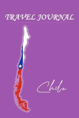 Travel Journal - Chile- 50 Half Blank Pages -