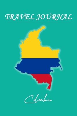 Travel Journal - Colombia - 50 Half Blank Pages -