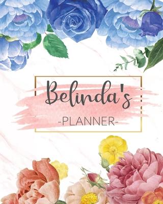 Belinda’’s Planner: Monthly Planner 3 Years January - December 2020-2022 - Monthly View - Calendar Views Floral Cover - Sunday start
