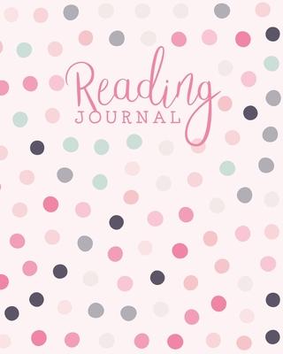 Reading Journal: Log, Track, Rate, Review Books Read Diary - Record Favourite Reads and Authors, List Books to Read - Tan & Grey Polka