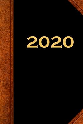 2020 Daily Planner 2020 Vintage Style Image 384 Pages: 2020 Planners Calendars Organizers Datebooks Appointment Books Agendas