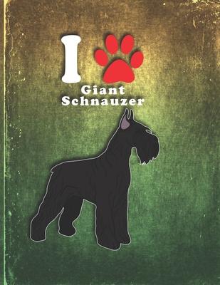 Giant Schnauzer: Dog Journal Notebook for Puppy Owner Undated Planner Daily Weekly Monthly Calendar Organizer Journal