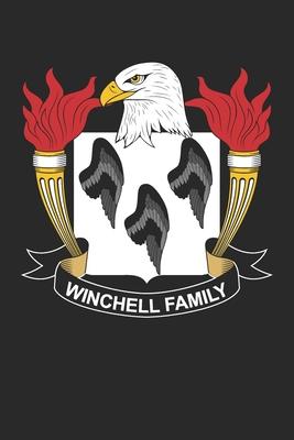 Winchell: Winchell Coat of Arms and Family Crest Notebook Journal (6 x 9 - 100 pages)