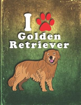 Golden Retriever: Dog Journal Notebook for Puppy Owner Undated Planner Daily Weekly Monthly Calendar Organizer Journal