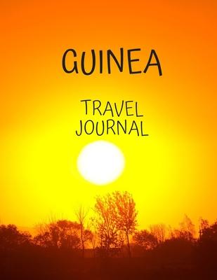 Guinea Travel Journal: African Travel Adapter photo pockets i was here a travel Notebook for the curious minded 8.5 x 11