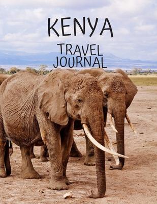 Kenya Travel Journal: African Travel Adapter photo pockets i was here a travel Notebook for the curious minded 8.5 x 11