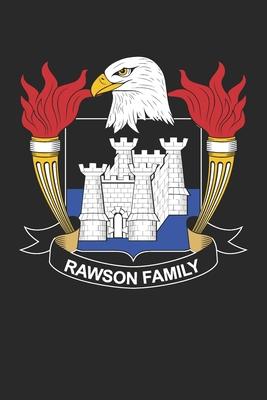 Rawson: Rawson Coat of Arms and Family Crest Notebook Journal (6 x 9 - 100 pages)