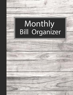 Monthly Bill Organizer: My bill planner with income list, Weekly expense tracker, Bill Planner, Financial Planning Journal Expense Tracker Bil