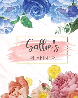 Sallie’’s Planner: Monthly Planner 3 Years January - December 2020-2022 - Monthly View - Calendar Views Floral Cover - Sunday start