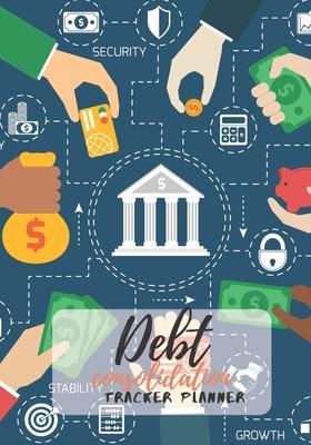 Debt Consolidation tracker planner: Manage Debt Consolidation and Planner debt monthly planner, debt payment log, debt payoff, debt snowball tracker