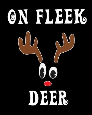On Fleek Deer: Deer Elk Antler Hunting Hobby 2020 Monthly Planner Dated Journal 8 x 10 110 pages