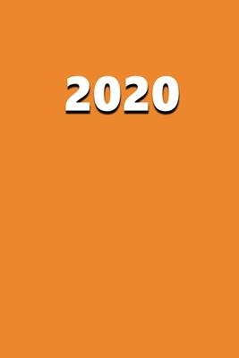 2020 Daily Planner 2020 Orange Color 384 Pages: 2020 Planners Calendars Organizers Datebooks Appointment Books Agendas