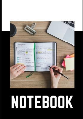 Notebook: Big notepad - Journal - Logbook - Notes - 100 lined pages - students - business - organizer - planner - planning - tex