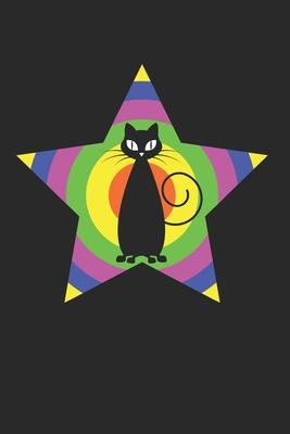 Gay Pride Cat Notebook - Owner Journal Planner: Flag Lgbtq Organizer For Men Women Dot Grid
