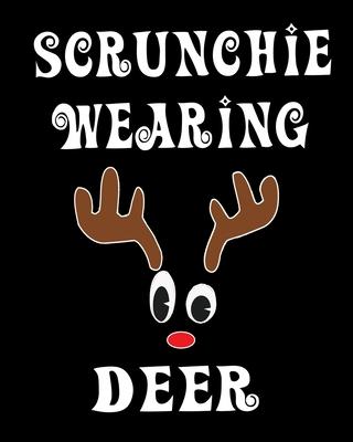 Scrunchie Wearing Deer: Deer Elk Antler Hunting Hobby 2020 Monthly Planner Dated Journal 8 x 10 110 pages