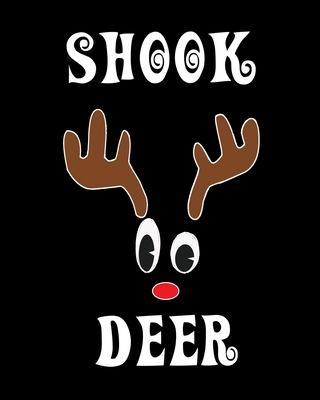 Shook Deer: Deer Elk Antler Hunting Hobby 2020 Monthly Planner Dated Journal 8 x 10 110 pages