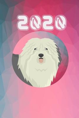 2020: Old English Sheepdog Daily Planner Diary