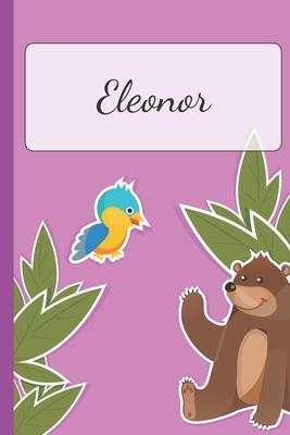 Eleonor: Personalized Name Notebook for Girls - Custemized with 110 Dot Grid Pages - Custom Journal as a Gift for your Daughter