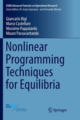 Nonlinear Programming Techniques for Equilibria