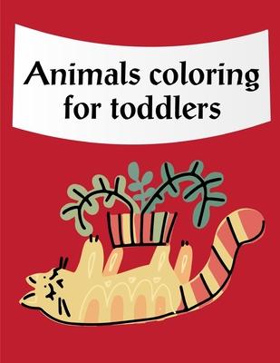 Animals Coloring For Toddlers: Coloring pages, Chrismas Coloring Book for adults relaxation to Relief Stress