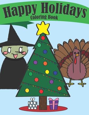 Happy Holidays! Coloring Book