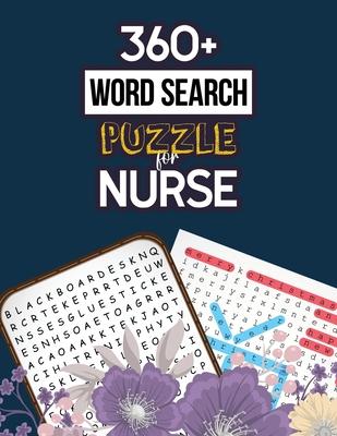 360+ Word Search Puzzle for Nurse: Cleverly Hidden Word Searches for Nurse, Scrooge Puzzle Book, Word Search Puzzle Book Christmas, Exercise Your Brai