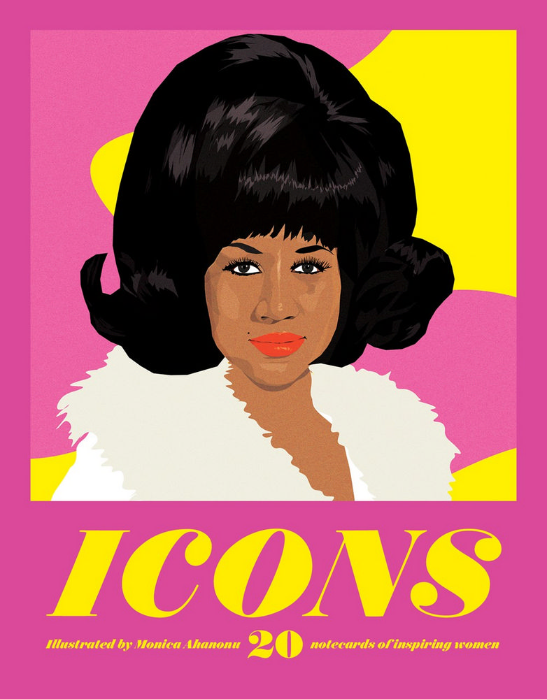 Icons: 50 Legendary Women in Music Notecards: (blank Greeting Cards Featuring Empowering Female Role Models, Illustrated Portraits of Iconic Women on
