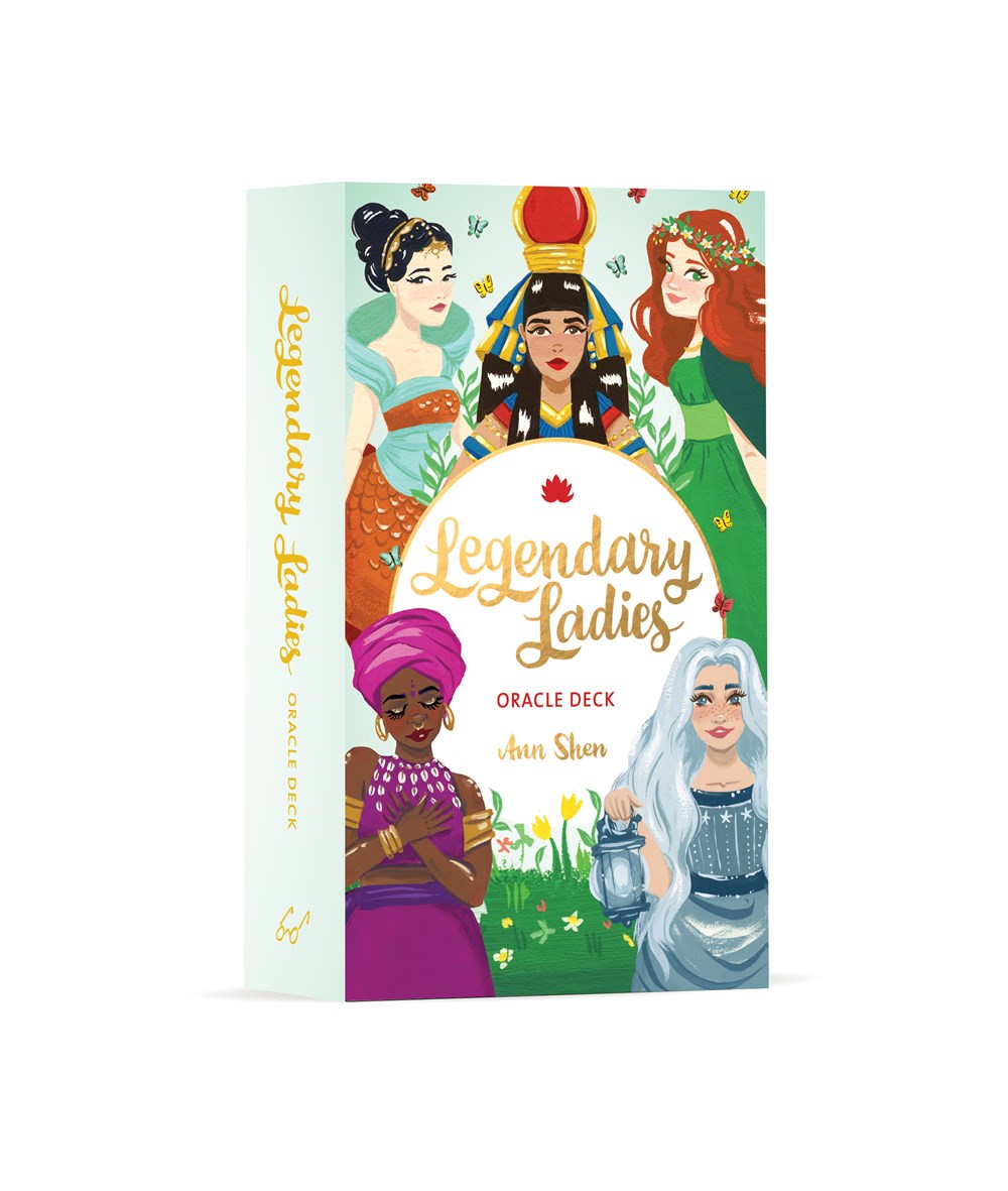 Legendary Ladies Goddess Deck: 58 Goddesses to Empower and Inspire You (Box of Female Deities to Discover Your Inner Goddess; Deck of Goddesses for S