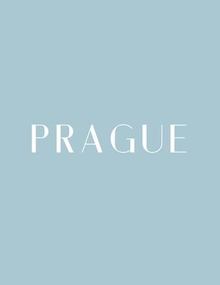 Prague: A Decorative Book │ Perfect for Stacking on Coffee Tables & Bookshelves │ Customized Interior Design & Hom