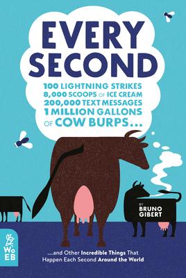Every Second: 1 Lightning Strike, 8,000 Scoops of Ice Cream, 200,000 Text Messages, 1 Million Gallons of Cow Burps ... and Other Inc
