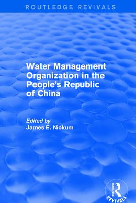 Water Management Organization in the People’’s Republic of China