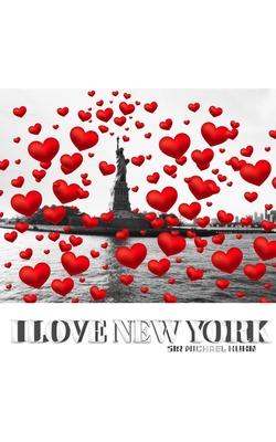 I love New York statue of liberty Valentine’’s edition red hearts creative blank journal